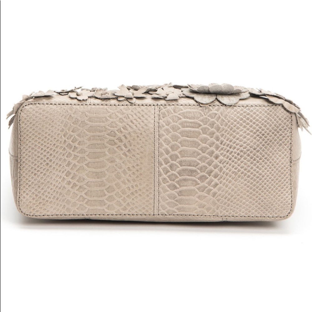 FRYE Melissa Floral Croc Embossed Leather Tote - Picture 10 of 10